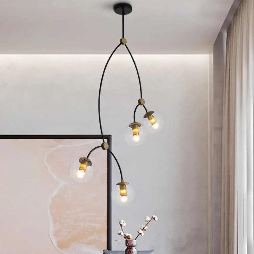 Chandeliers with Pendant Lights for a Stylish LookChandeliers with Pendant Lights for a Stylish LookMetal Twig Pendant Light with Clear/Cream Glass Shade - Creative Hanging Lamp for Living Room in Black Chandeliers with Pendant Lights for a Stylish LookChandeliers with Pendant Lights for a Stylish LookMetal Twig Pendant Light with Clear/Cream Glass Shade - Creative Hanging Lamp for Living Room in Black