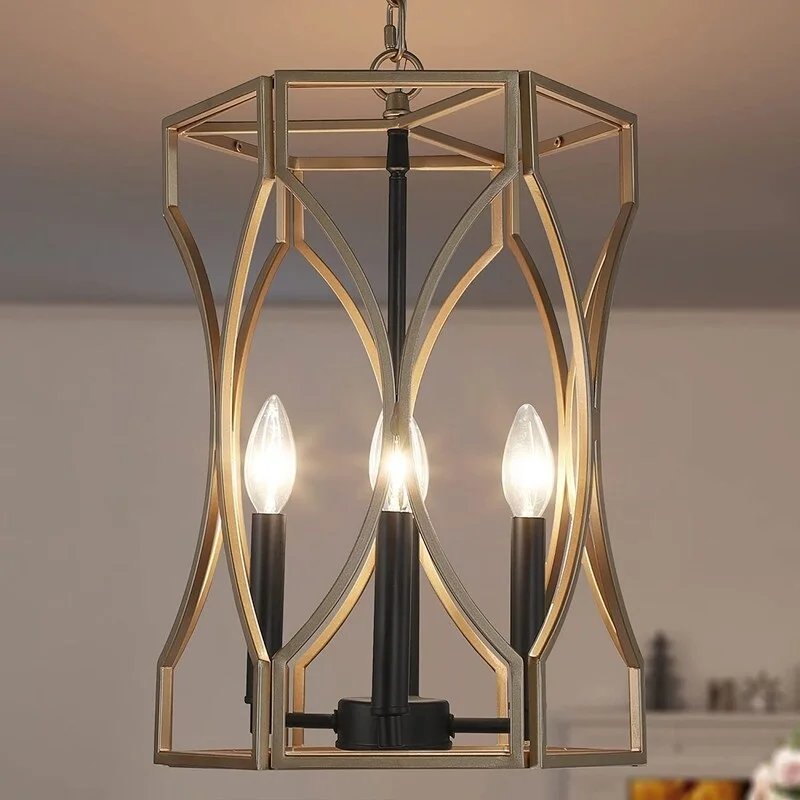 Chandeliers for High Ceilings to Fill Vertical SpaceChandeliers for High Ceilings to Fill Vertical SpaceModern 4-light Gold Chandelier Geometric Fretwork Frame Candle Ceiling Light - Antique Gold - D12" x H 77.5" Chandeliers for High Ceilings to Fill Vertical SpaceChandeliers for High Ceilings to Fill Vertical SpaceModern 4-light Gold Chandelier Geometric Fretwork Frame Candle Ceiling Light - Antique Gold - D12" x H 77.5"