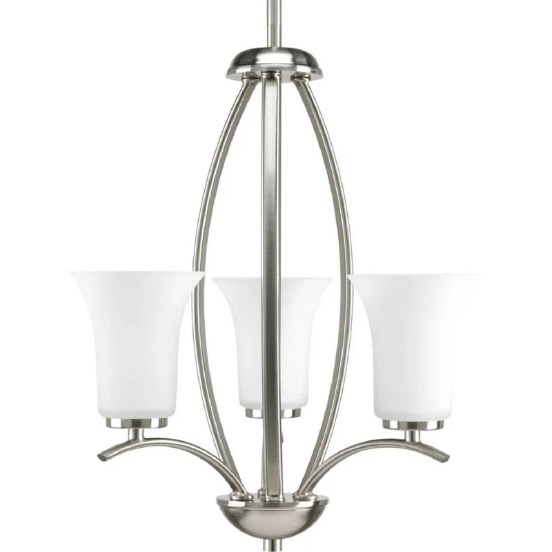 Chandeliers with Candle - Style Bulbs for a Classic AestheticChandeliers with Candle - Style Bulbs for a Classic AestheticProgress Joy P3587-09 Chandelier Light - Brushed Nickel Chandeliers with Candle - Style Bulbs for a Classic AestheticChandeliers with Candle - Style Bulbs for a Classic AestheticProgress Joy P3587-09 Chandelier Light - Brushed Nickel