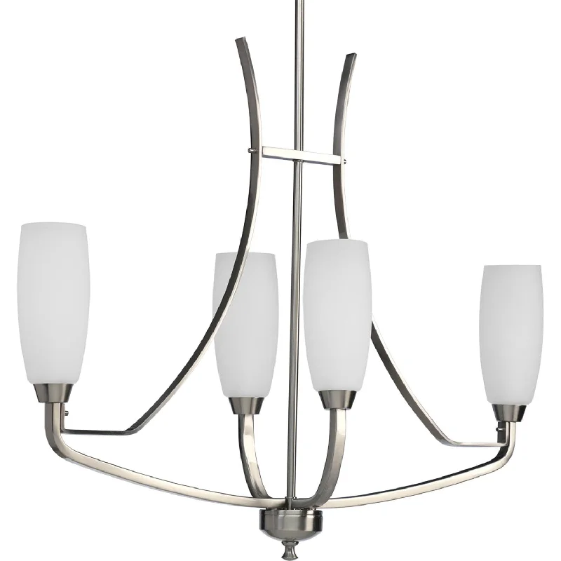 Incandescent Chandeliers for a Warm and Traditional GlowIncandescent Chandeliers for a Warm and Traditional GlowProgress Wisten P4435-09 Chandelier Light - Brushed Nickel Incandescent Chandeliers for a Warm and Traditional GlowIncandescent Chandeliers for a Warm and Traditional GlowProgress Wisten P4435-09 Chandelier Light - Brushed Nickel