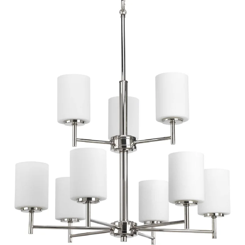 Chandeliers with Metal Frames in Copper FinishChandeliers with Metal Frames in Copper FinishProgress Replay P4726-104 Chandelier Light - Polished Nickel Chandeliers with Metal Frames in Copper FinishChandeliers with Metal Frames in Copper FinishProgress Replay P4726-104 Chandelier Light - Polished Nickel