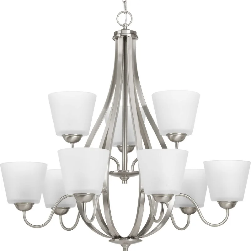 Chandeliers with Metal Frames in Copper FinishChandeliers with Metal Frames in Copper FinishProgress Arden P4747-09 Chandelier Light - Brushed Nickel Chandeliers with Metal Frames in Copper FinishChandeliers with Metal Frames in Copper FinishProgress Arden P4747-09 Chandelier Light - Brushed Nickel