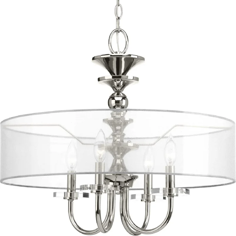 Chandeliers with Venetian Glass for a Luxurious LookChandeliers with Venetian Glass for a Luxurious LookProgress Marche' P500043-104 Chandelier Light - Polished Nickel Chandeliers with Venetian Glass for a Luxurious LookChandeliers with Venetian Glass for a Luxurious LookProgress Marche' P500043-104 Chandelier Light - Polished Nickel