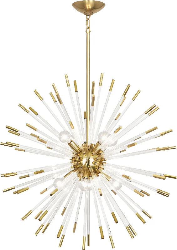 Chandeliers with Pendant Lights for a Stylish LookChandeliers with Pendant Lights for a Stylish LookRobert Abbey Andromeda 166 Chandelier Light - Modern Brass w/Clear Acrylic Rods Chandeliers with Pendant Lights for a Stylish LookChandeliers with Pendant Lights for a Stylish LookRobert Abbey Andromeda 166 Chandelier Light - Modern Brass w/Clear Acrylic Rods