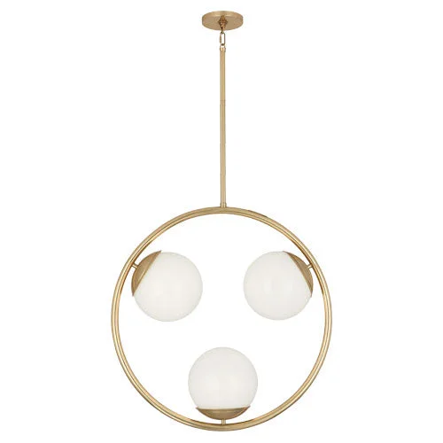 Chandeliers with Frosted Glass for a Softer Light DiffusionChandeliers with Frosted Glass for a Softer Light DiffusionRobert Abbey Jonathan Adler Jupiter 3542 Chandelier Light - Modern Brass Chandeliers with Frosted Glass for a Softer Light DiffusionChandeliers with Frosted Glass for a Softer Light DiffusionRobert Abbey Jonathan Adler Jupiter 3542 Chandelier Light - Modern Brass