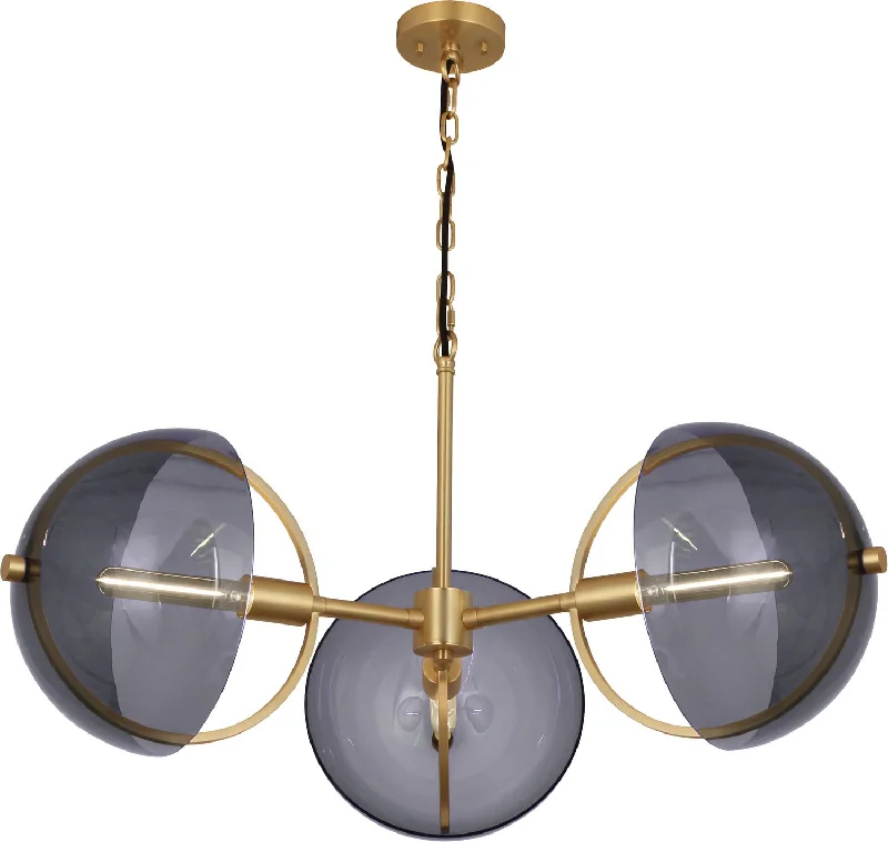 Chandeliers with Murano Glass for a High - End Artistic TouchChandeliers with Murano Glass for a High - End Artistic TouchRobert Abbey Mavisten Edition Copernica 603 Chandelier Light - LACQUERED BURNISHED BRASS