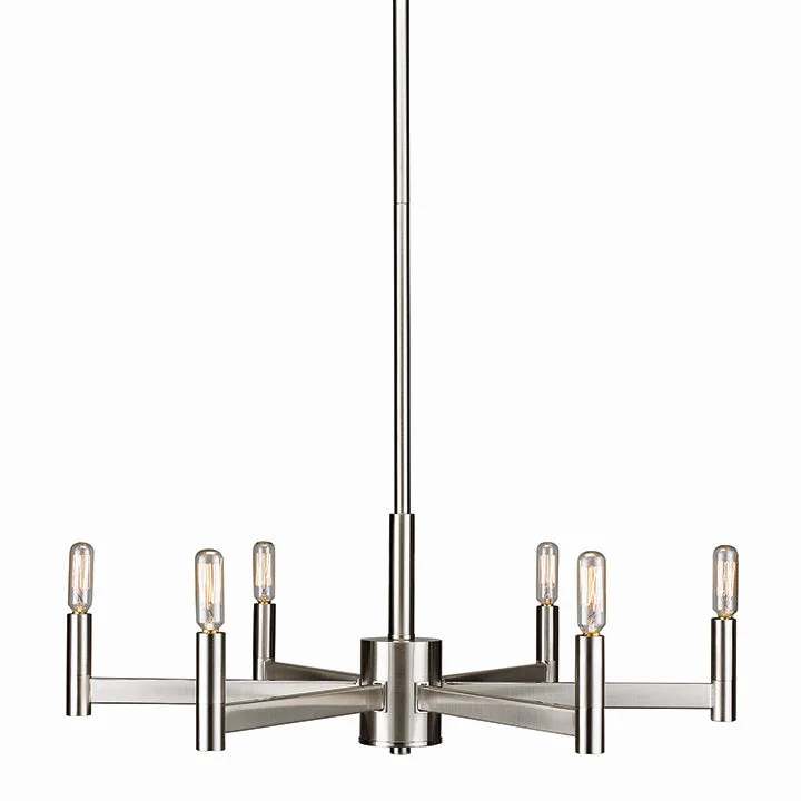 Ceiling - Mounted Chandeliers for Standard CeilingsCeiling - Mounted Chandeliers for Standard CeilingsRussell Teslin 105-716/ST/BCH Chandelier Light - Brushed Chrome Ceiling - Mounted Chandeliers for Standard CeilingsCeiling - Mounted Chandeliers for Standard CeilingsRussell Teslin 105-716/ST/BCH Chandelier Light - Brushed Chrome