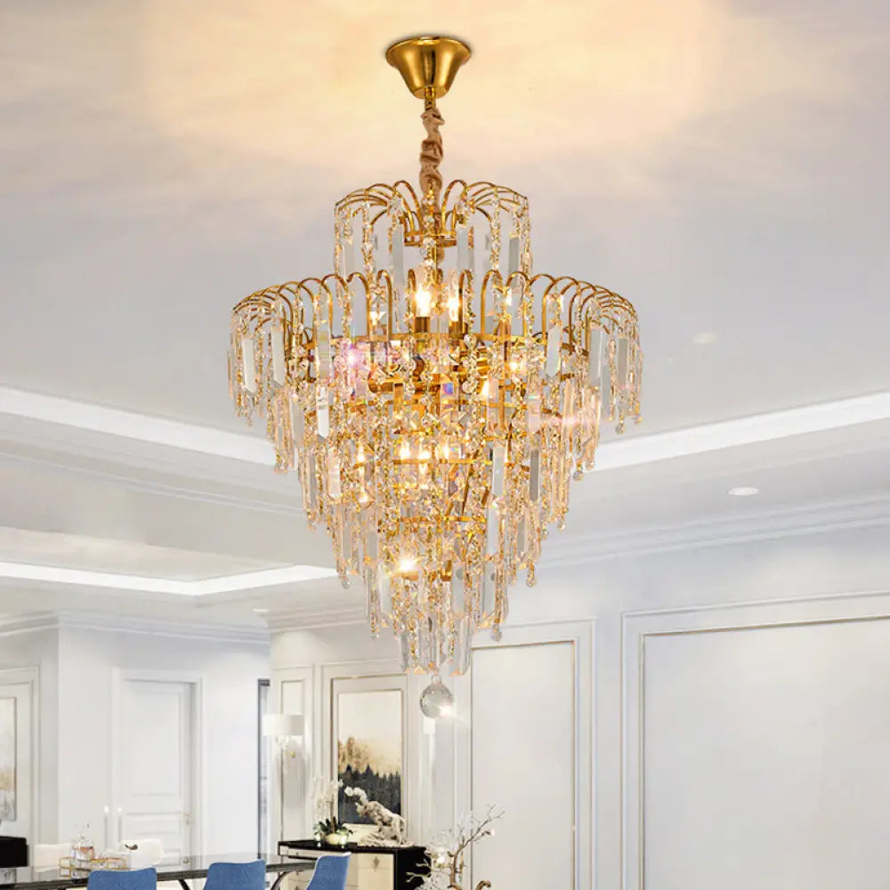 Chandeliers with Colored Glass for a Splash of ColorChandeliers with Colored Glass for a Splash of ColorModern Gold 4-Light Tiered Crystal Hanging Chandelier Ceiling Light for Dining Room Chandeliers with Colored Glass for a Splash of ColorChandeliers with Colored Glass for a Splash of ColorModern Gold 4-Light Tiered Crystal Hanging Chandelier Ceiling Light for Dining Room