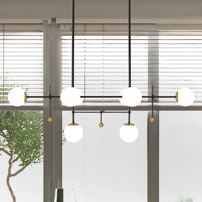 Chandeliers with Multiple Lights for Maximum IlluminationChandeliers with Multiple Lights for Maximum IlluminationUQL4560 Minimalist Indoor Chandelier, 12.25''H x 39.50''W x 17.75''D, Matte Black Finish, Center Collection Chandeliers with Multiple Lights for Maximum IlluminationChandeliers with Multiple Lights for Maximum IlluminationUQL4560 Minimalist Indoor Chandelier, 12.25''H x 39.50''W x 17.75''D, Matte Black Finish, Center Collection