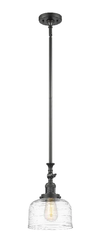 Industrial Style Ceiling Lights with Exposed Bulbs and Metal CagesIndustrial Style Ceiling Lights with Exposed Bulbs and Metal CagesFranklin Restoration One Light Mini Pendant