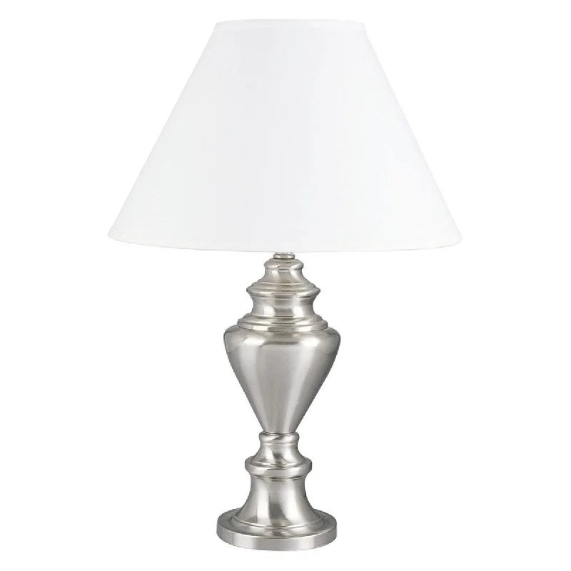metal table lamps with a matte black finish for a sleek appearancemetal table lamps with a matte black finish for a sleek appearanceHomeRoots 28" Nickel Metal Urn Table Lamp With White Classic Empire Shade - 16 metal table lamps with a matte black finish for a sleek appearancemetal table lamps with a matte black finish for a sleek appearanceHomeRoots 28" Nickel Metal Urn Table Lamp With White Classic Empire Shade - 16