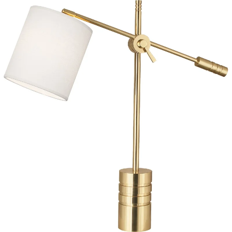 coastal style table lamps with nautical elements for beach housescoastal style table lamps with nautical elements for beach housesRobert Abbey 291 One Light Table Lamp Campbell - Exact Size