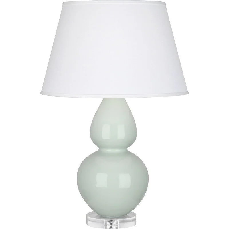 gothic style table lamps with dark finishes for a mysterious lookgothic style table lamps with dark finishes for a mysterious lookRobert Abbey A791X One Light Table Lamp Double Gourd Celadon Glazed Ce - Exact Size