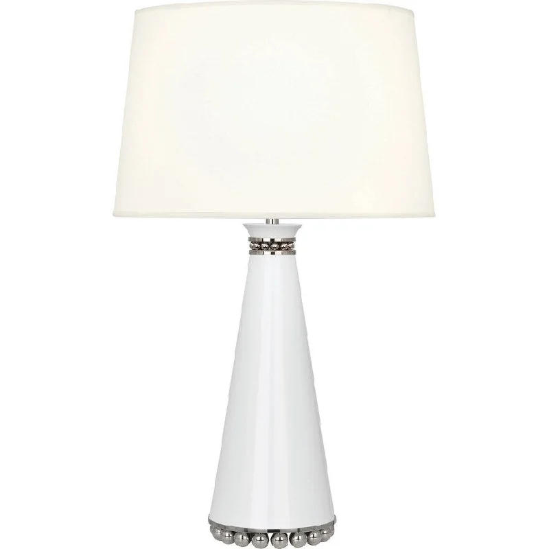 metal table lamps with a matte black finish for a sleek appearancemetal table lamps with a matte black finish for a sleek appearanceRobert Abbey LY45X One Light Table Lamp Pearl Lily Lacquered Paint/Pol - Exact Size