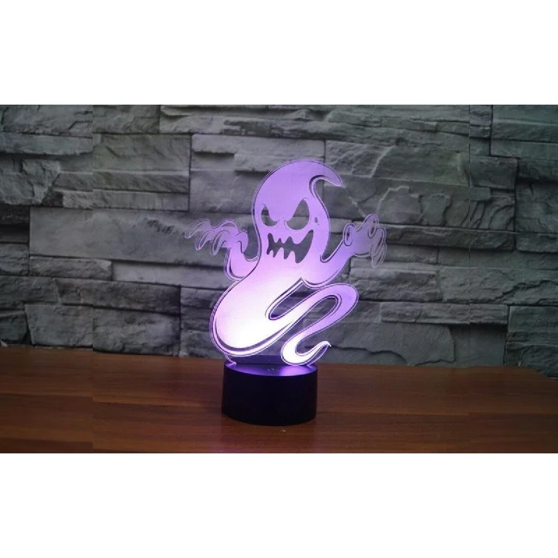 industrial style table lamps with exposed bulbs for loft apartmentsindustrial style table lamps with exposed bulbs for loft apartmentsSmart Touch 3D Illusion 7-Color Halloween LED Light, Ghost